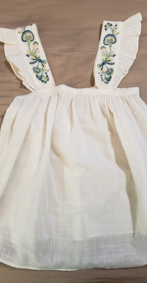 Madewell Embroidered Strap Top ASO Meghan Markle - Picture 2 of 6